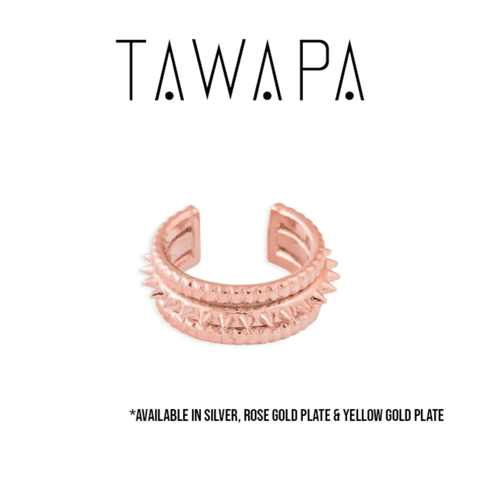 Tawapa Tawapa "Punk" ear cuff