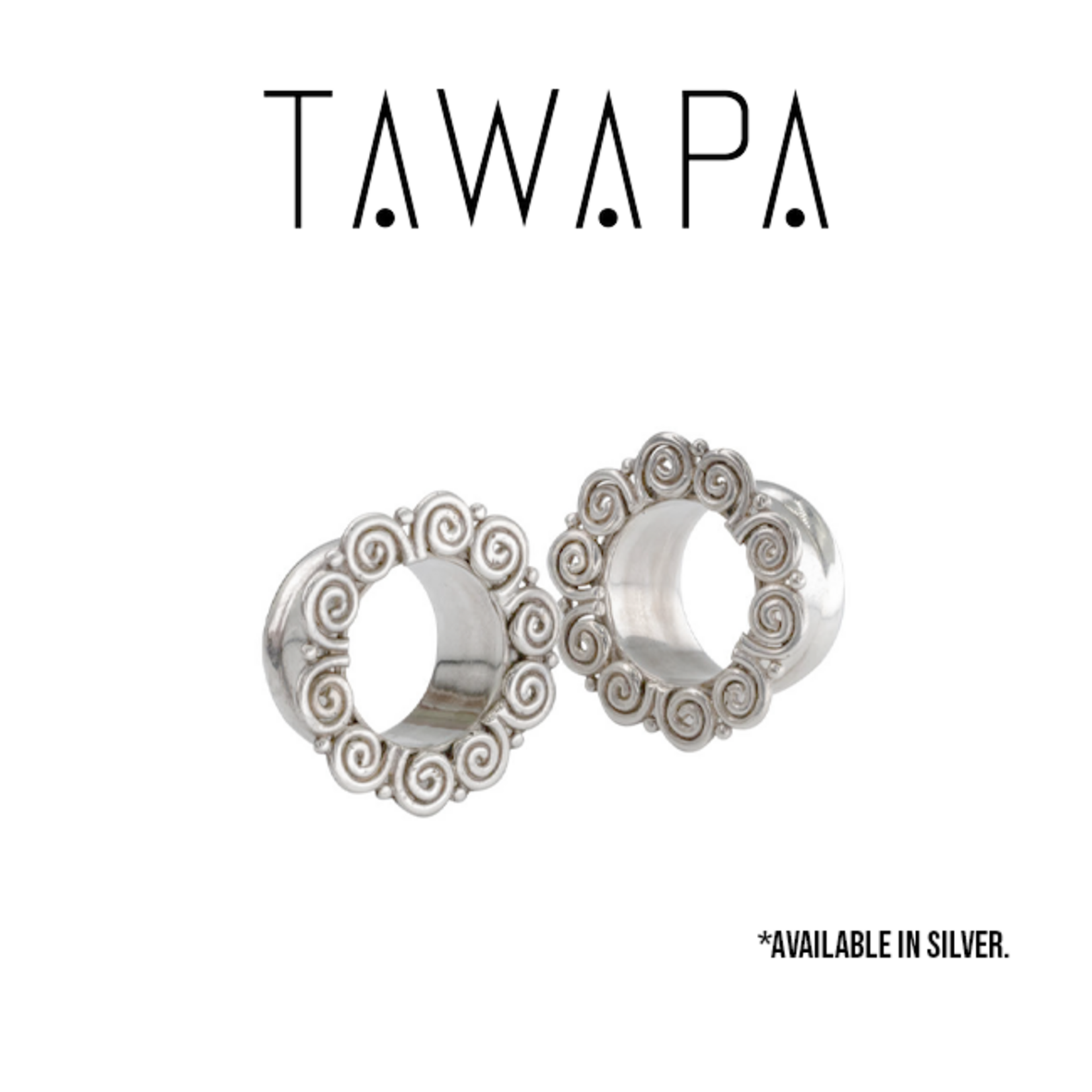 Tawapa Tawapa "Ornate Eyelet" double flared eyelets