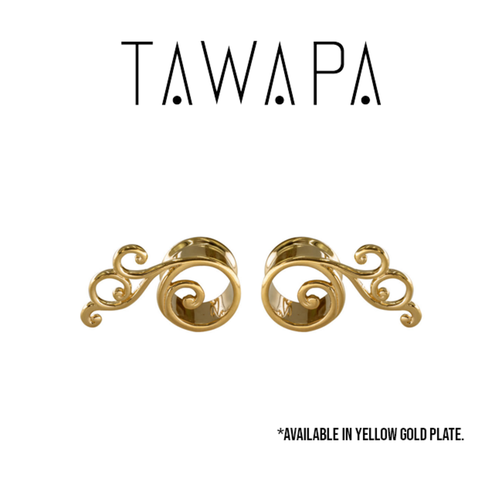 Tawapa Tawapa "Twisting Vines" double flared eyelets