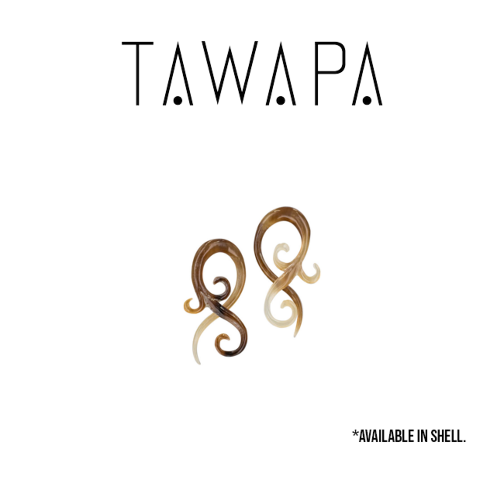 Tawapa Tawapa Twisted Shell hanging design
