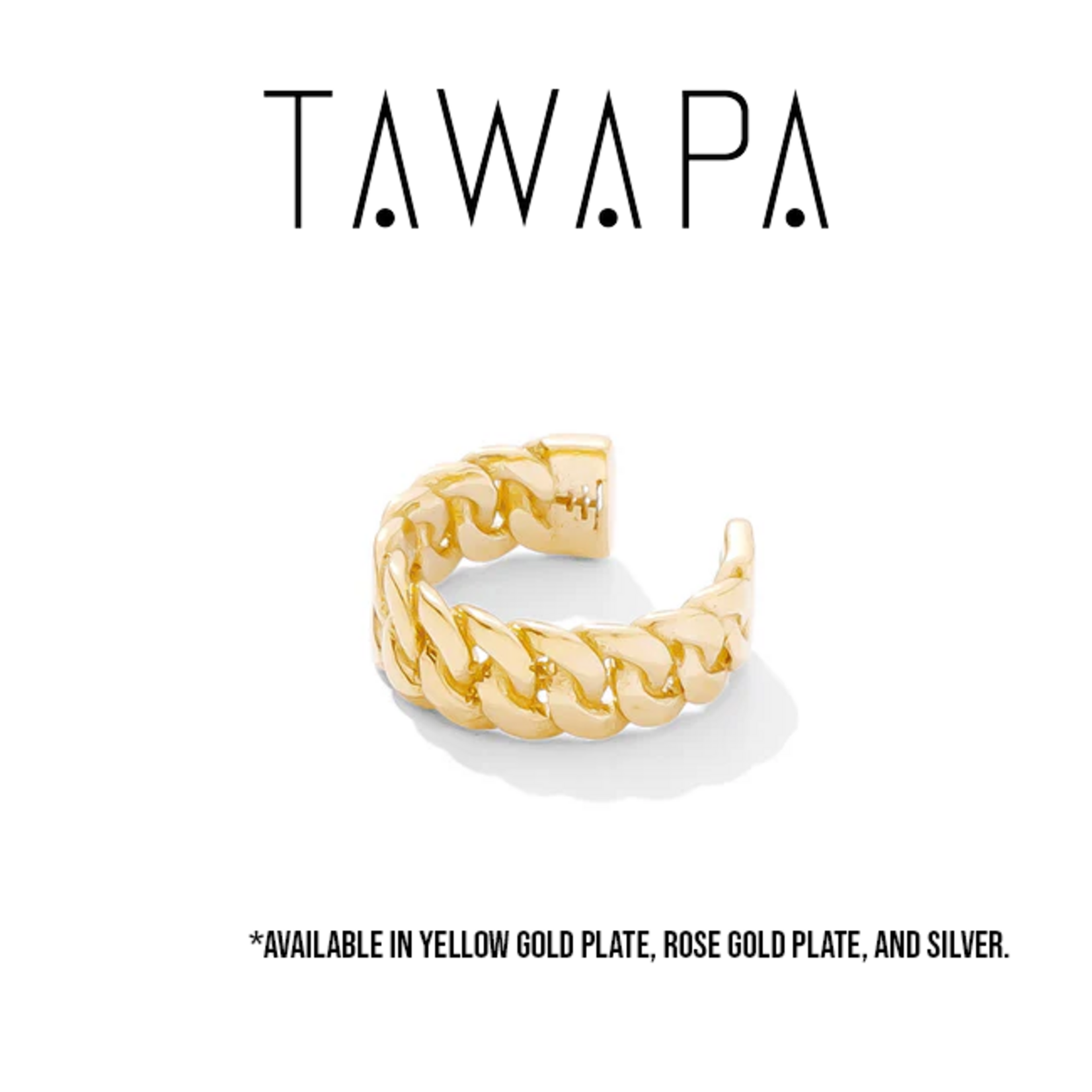 Tawapa Tawapa "Downtown" ear cuff