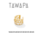Tawapa Tawapa "Beaded Triangle" Ear Cuff