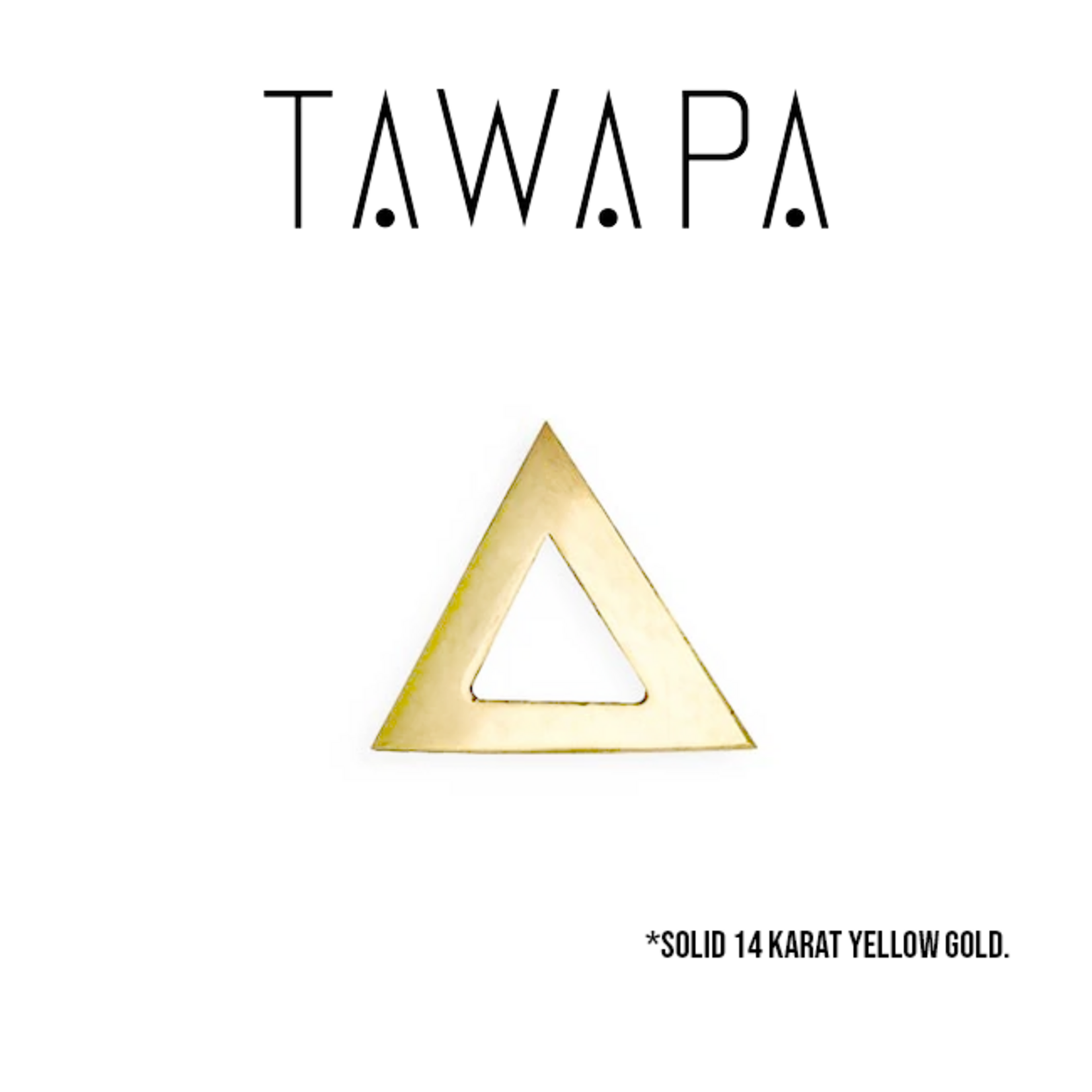 Tawapa Tawapa 5.0mm "Triad" triangle press-fit end
