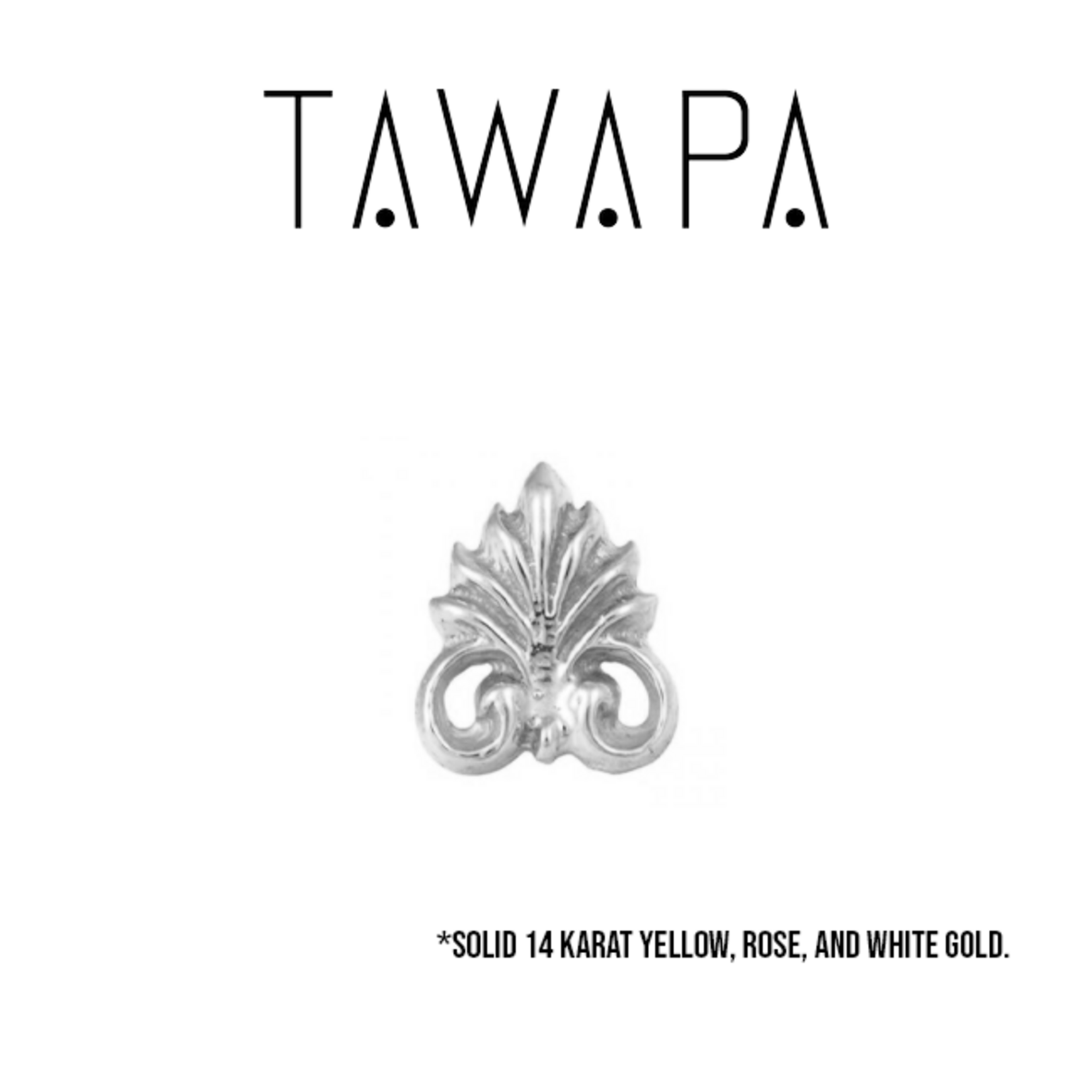 Tawapa Tawapa "Palmette" press-fit end