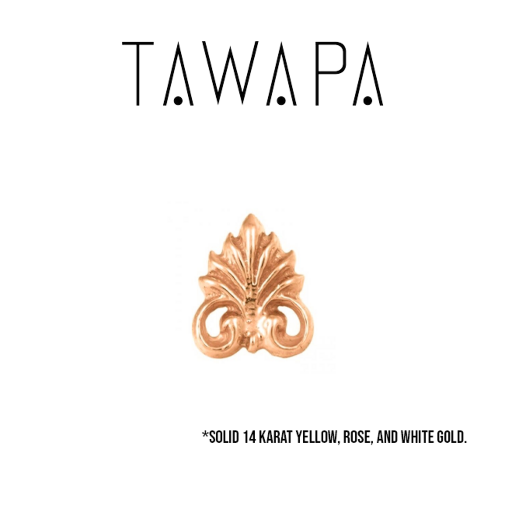 Tawapa Tawapa "Palmette" press-fit end