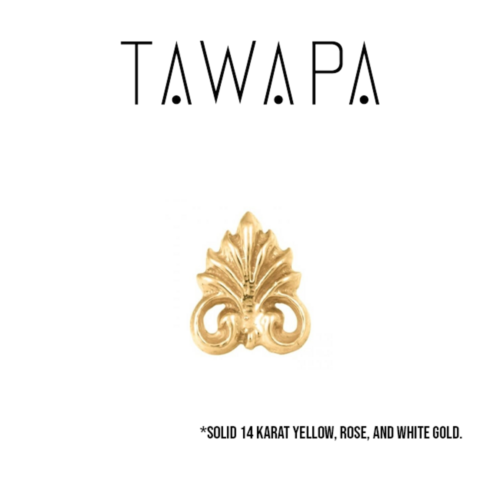 Tawapa Tawapa "Palmette" press-fit end