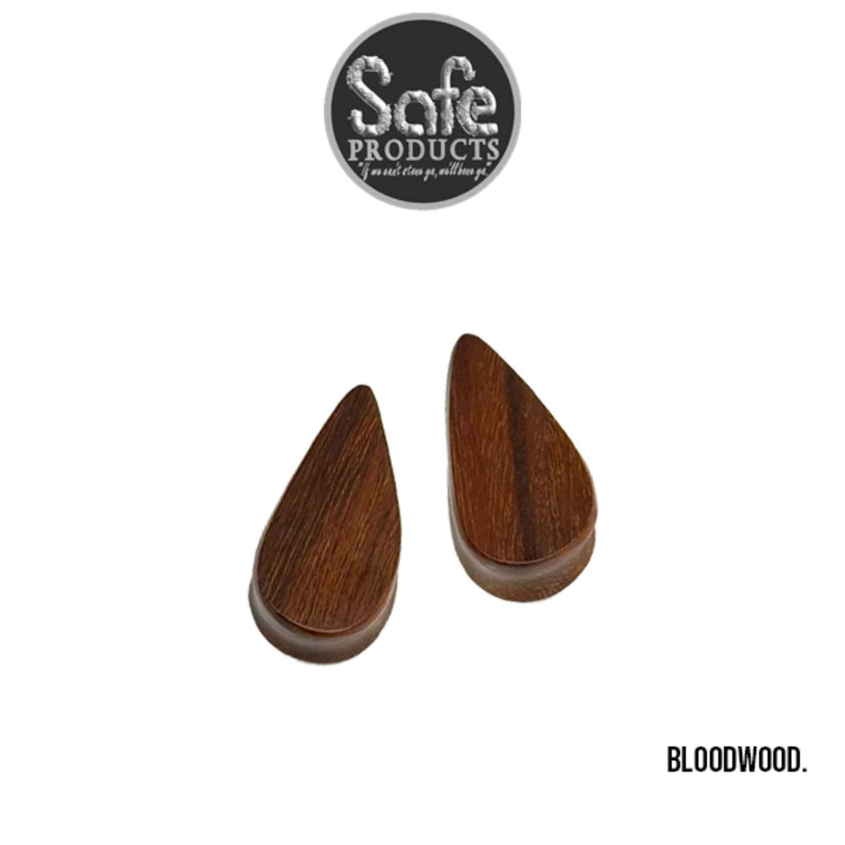 Safe Product Teardrop double flared plugs