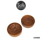 Safe Product Carved Double Flared Plugs