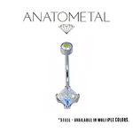 Anatometal Anatometal Steel Mini Princess Navel Curve