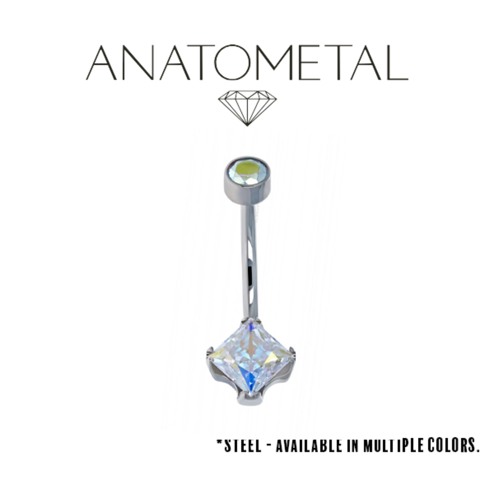 Anatometal Anatometal steel Mini Princess Navel Curve