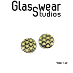 Glasswear studios Glasswear Studios Single Flared Geometric plugs