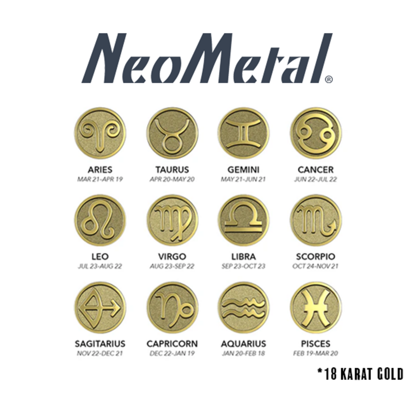 Neometal Neometal 6.0mm "Zodiac" press-fit end