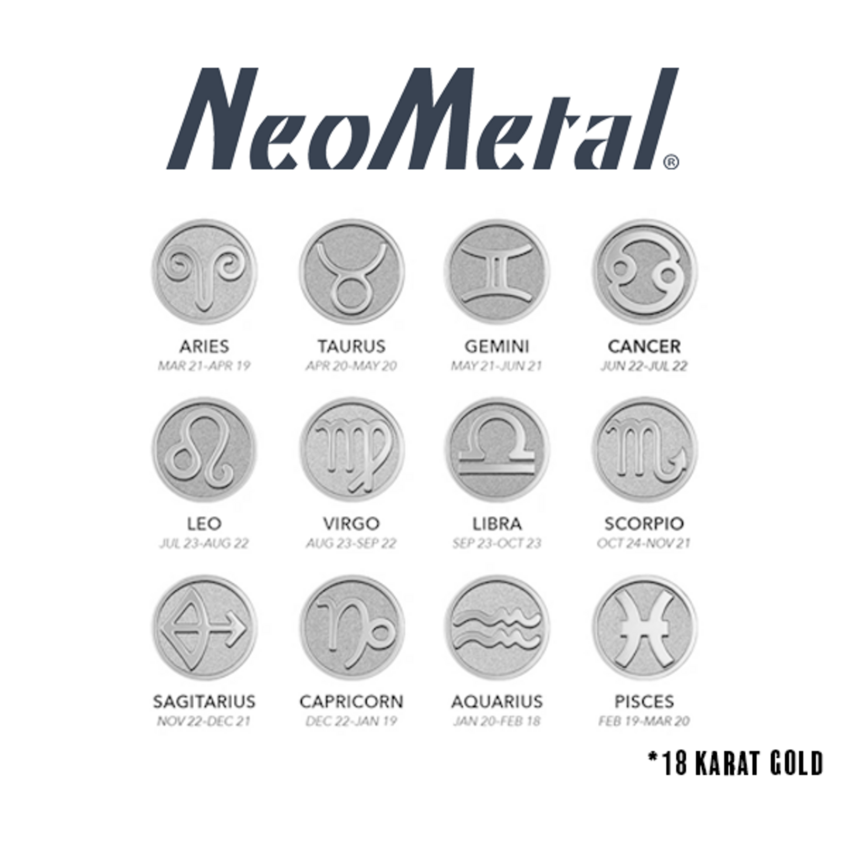 Neometal Neometal 6.0mm "Zodiac" press-fit end