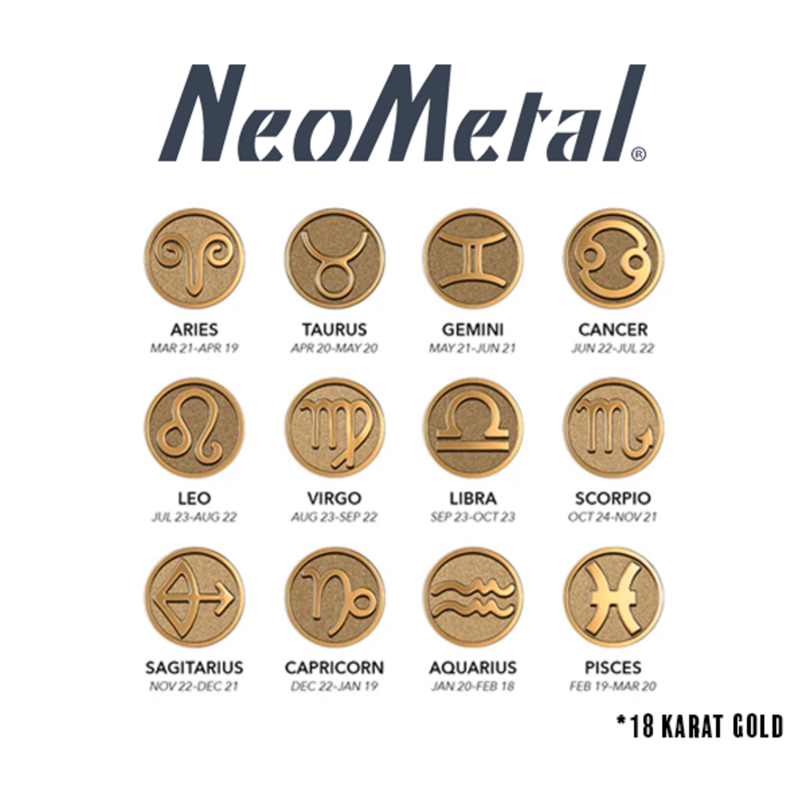 Neometal Neometal 6.0mm "Zodiac" press-fit end