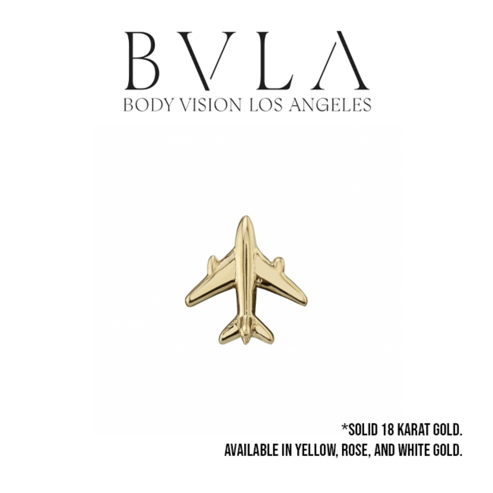 BVLA BVLA 14g 7.0mm "Boeing 777" Airplane threaded end