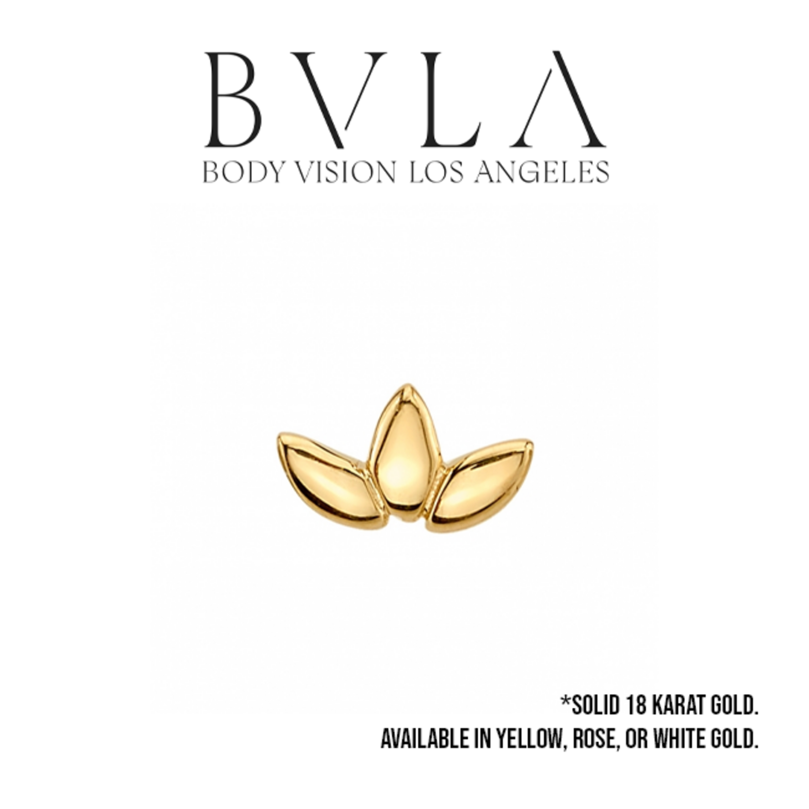 BVLA BVLA 16g "Flat Marquise Fan" threaded end