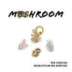 Mushroom Body Jewelry Mushroom Body Jewelry "Collard Lizard"