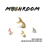 Mushroom Body Jewelry Mushroom Body Jewelry "Mermaid Tail"