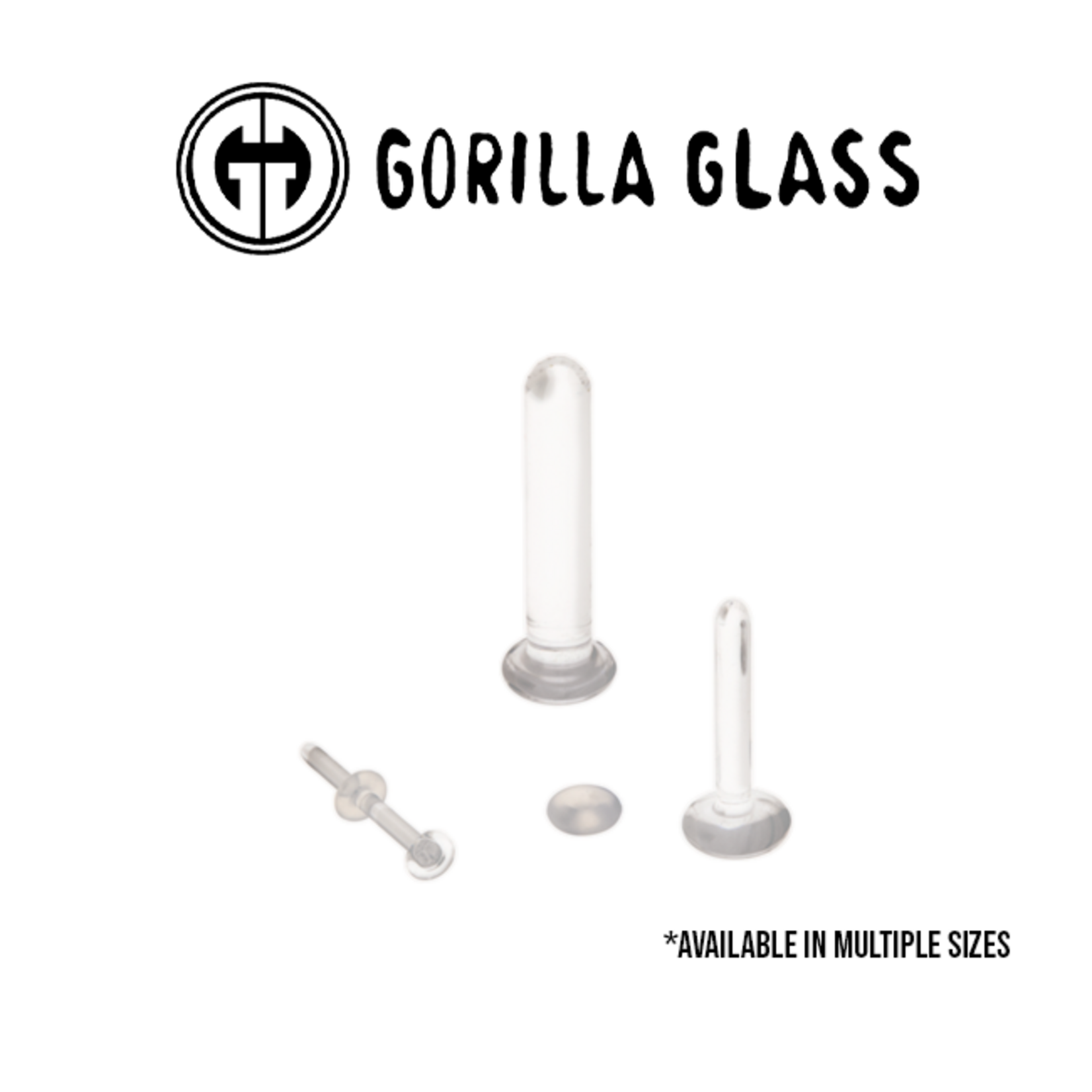 Gorilla Glass Gorilla Glass Straight Retainer - small disk