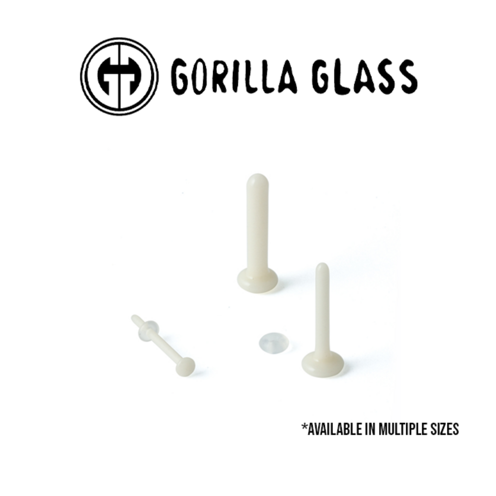 Gorilla Glass Gorilla Glass Straight Retainer - small disk
