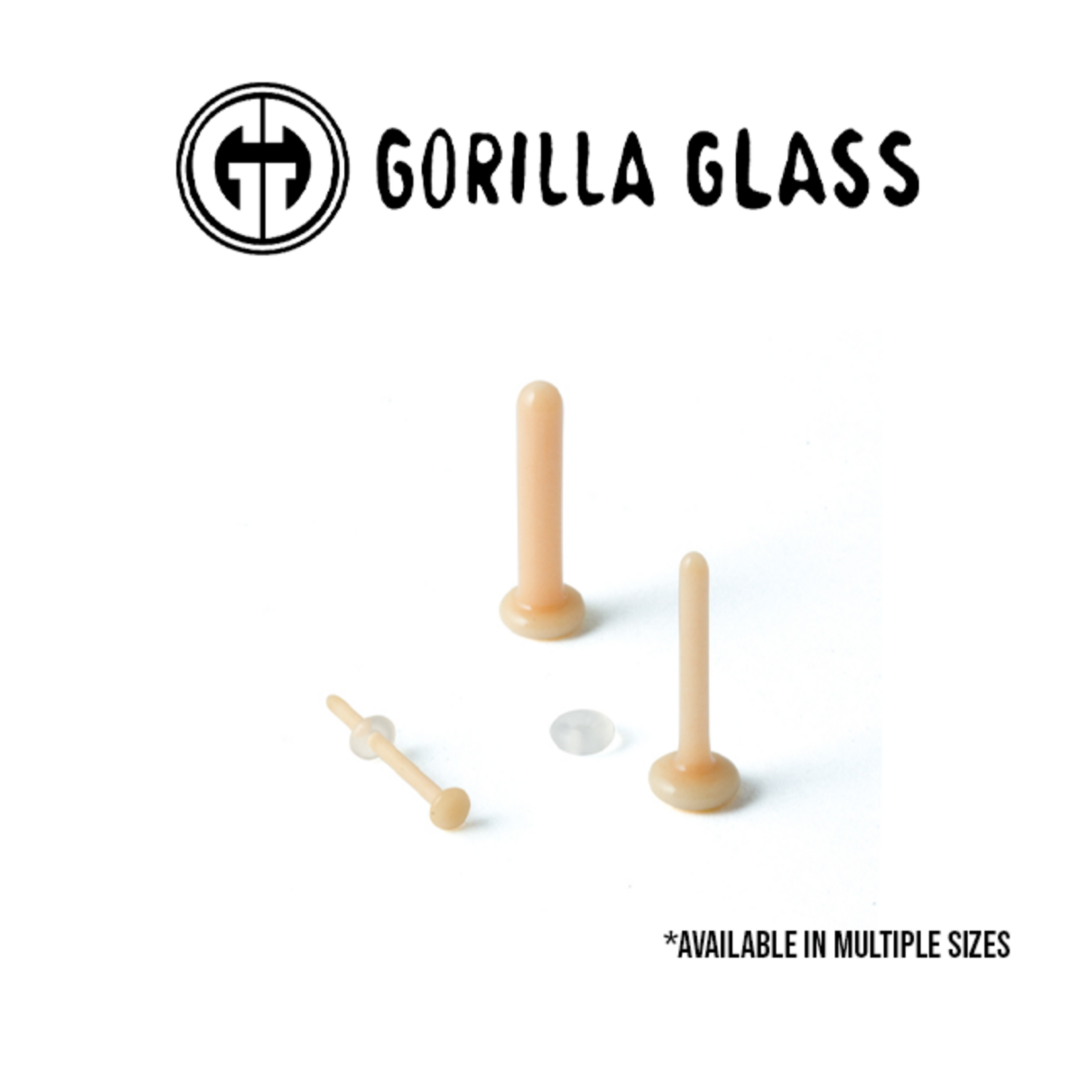 Gorilla Glass Gorilla Glass Straight Retainer - small disk