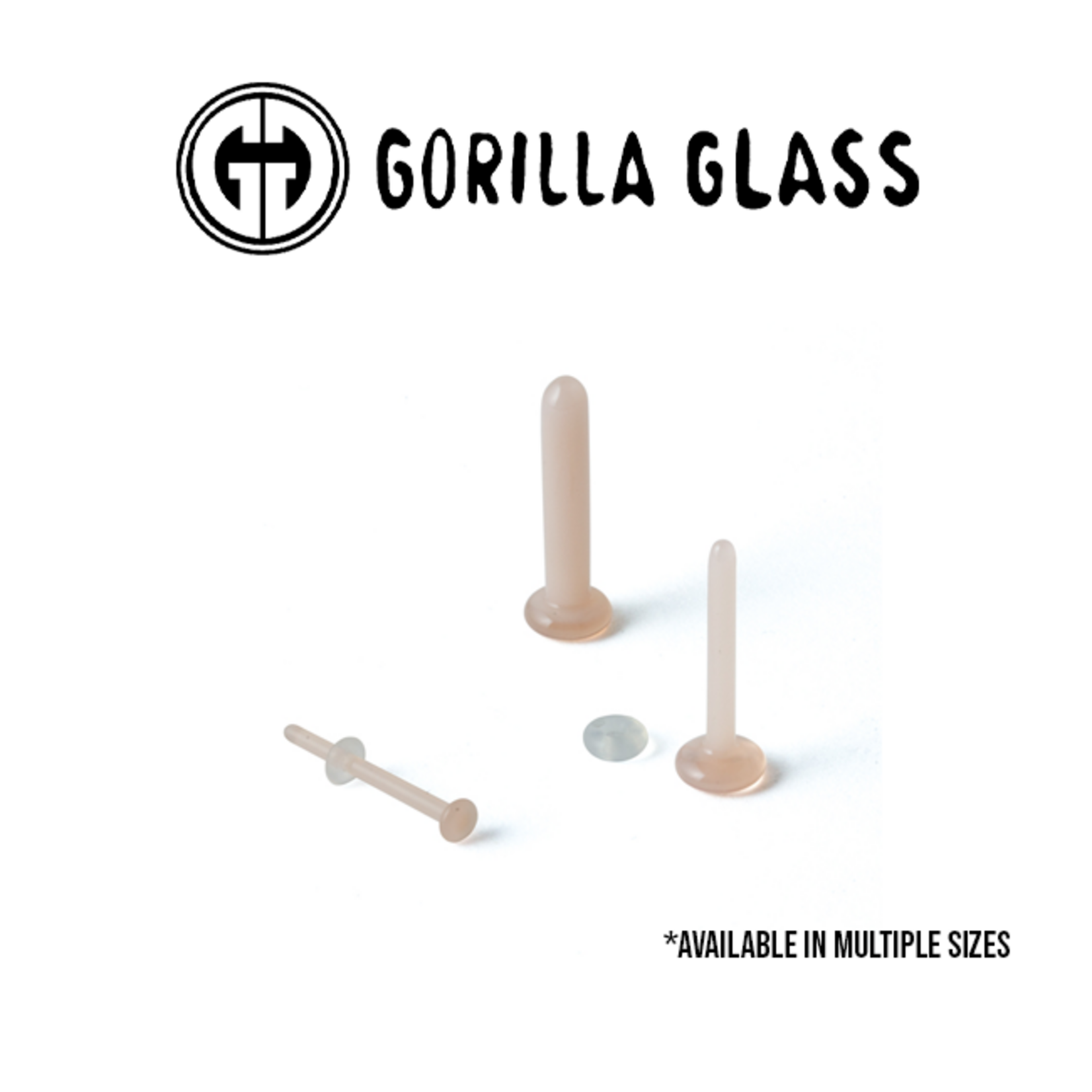 Gorilla Glass Gorilla Glass Straight Retainer - small disk