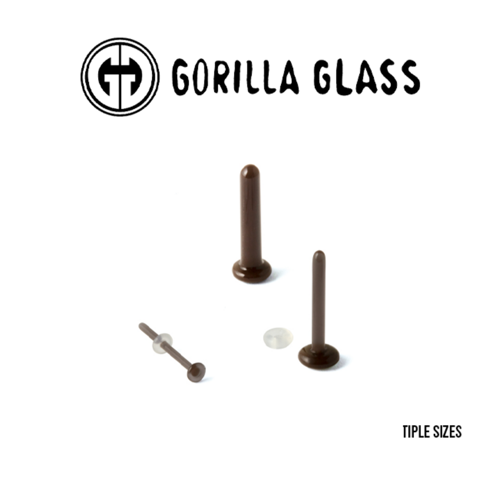 Gorilla Glass Gorilla Glass Straight Retainer - small disk