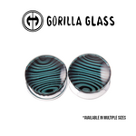 Gorilla Glass Gorilla Glass Tiger Stripe Double Flared Plugs