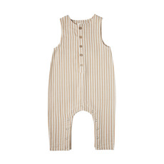 Rylee & Cru Button jumpsuit bébé garçon - almond stripe -