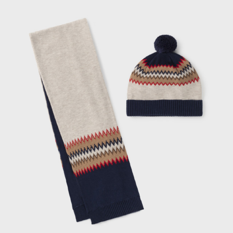Ens Bonnet Echarpe Mayoral Bebe Garcon Frene Vig Charles Et Sofia Boutique Pour Enfants