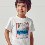 Mayoral T-shirt "surf day" - Blanc