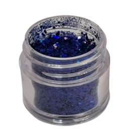 L'ONGLE-RIE MÉLISSA HOUDE Brillant métallique (mixte) 1/4 oz bleu foncé hologramme