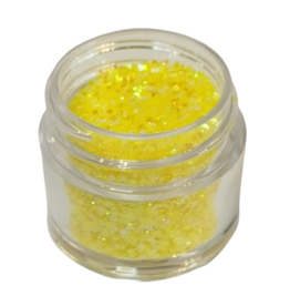 L'ONGLE-RIE MÉLISSA HOUDE Brillant translucide (mixte) 1/4 oz jaune hologramme