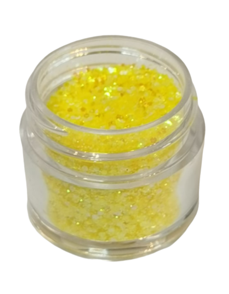 L'ONGLE-RIE MÉLISSA HOUDE Brillant translucide (mixte) 1/4 oz jaune hologramme