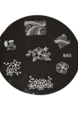 Plaque d'image ronde pour stamping - No. B-65