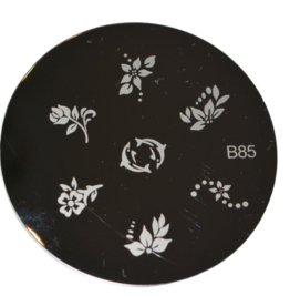 Plaque d'image ronde pour stamping - No. B-85