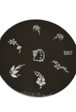 Plaque d'image ronde pour stamping - No. B-87