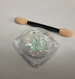 Poudre miroir avec flakes (1/8 oz) - 004