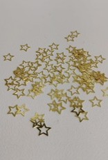Fantaisie métallique doré - étoile - 50 unités