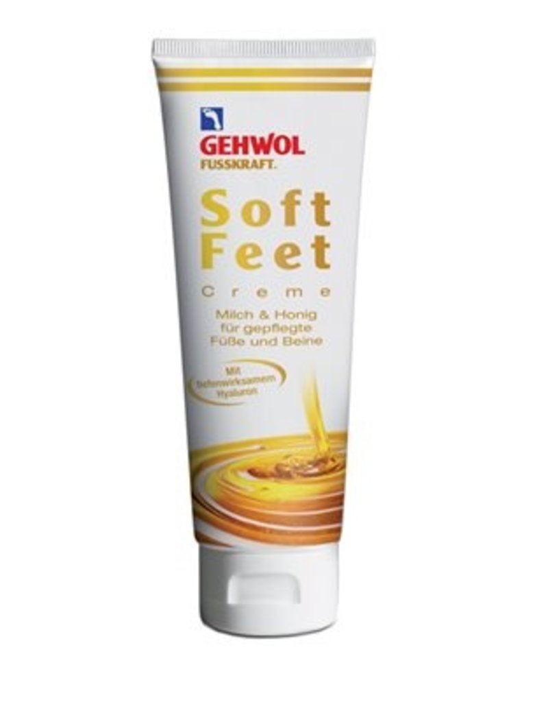 Crème Lait et Miel pour pieds et jambe - Fusskraft de Gehwol - 125 ml