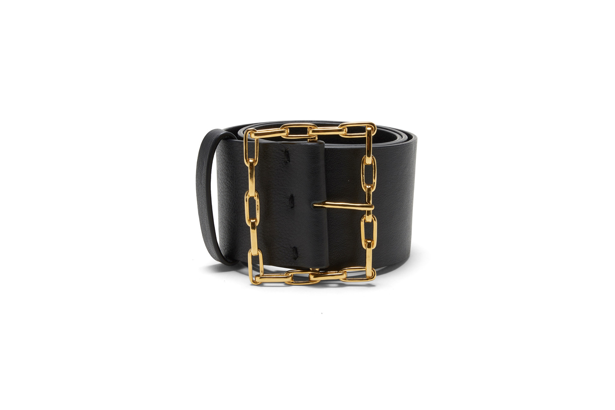 Geo Chain Belt In Black Lola Dré