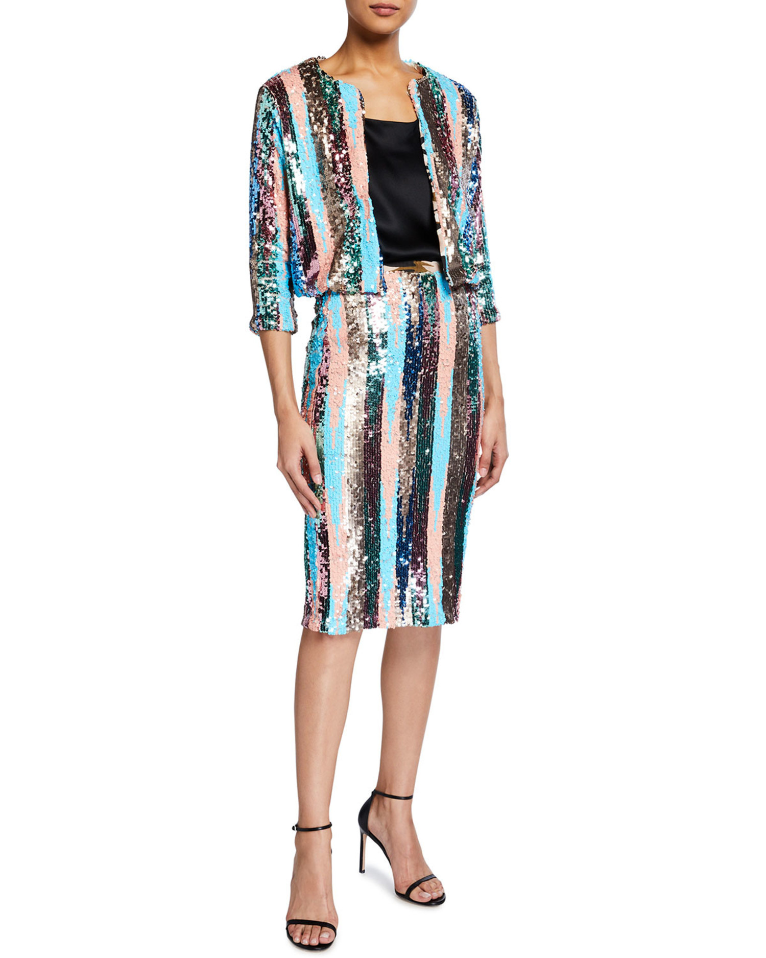 Sequin Pencil Skirt Lola Dr 