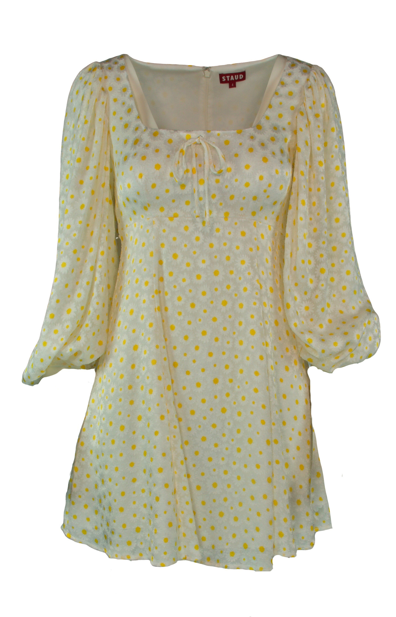 yellow daisy dress