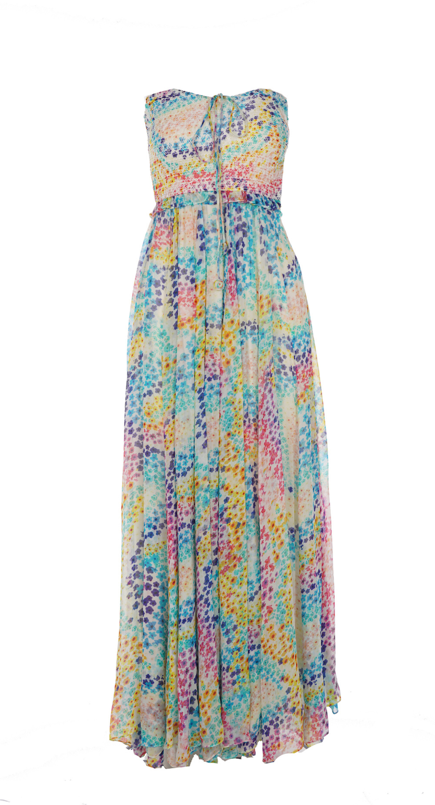 halter tie maxi dress