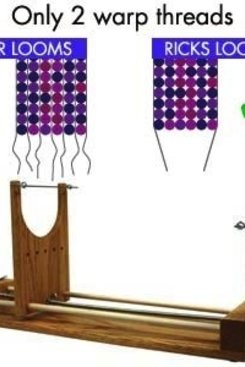 KNIT The Ricks Beading Loom - The Two Wrap Loom KNIT The Ricks Beading Loom - The Two Wrap Loom