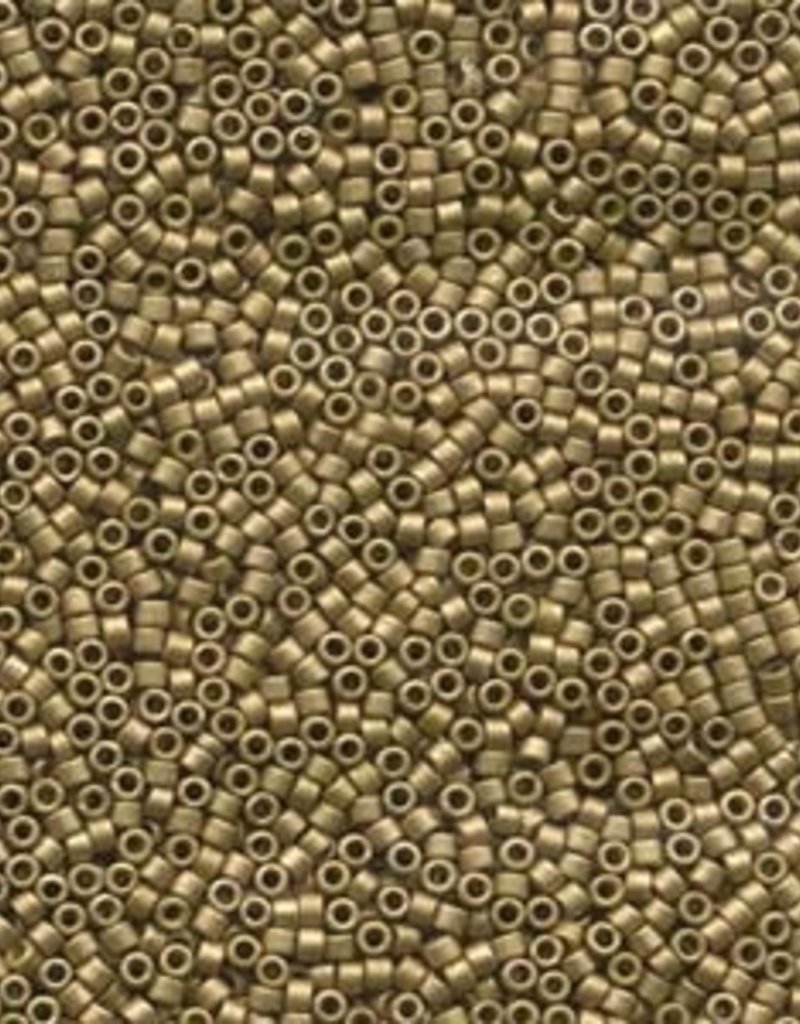Other Beads Delica 11/0 - DB371 Mat. Met. Olive Gold - 5g