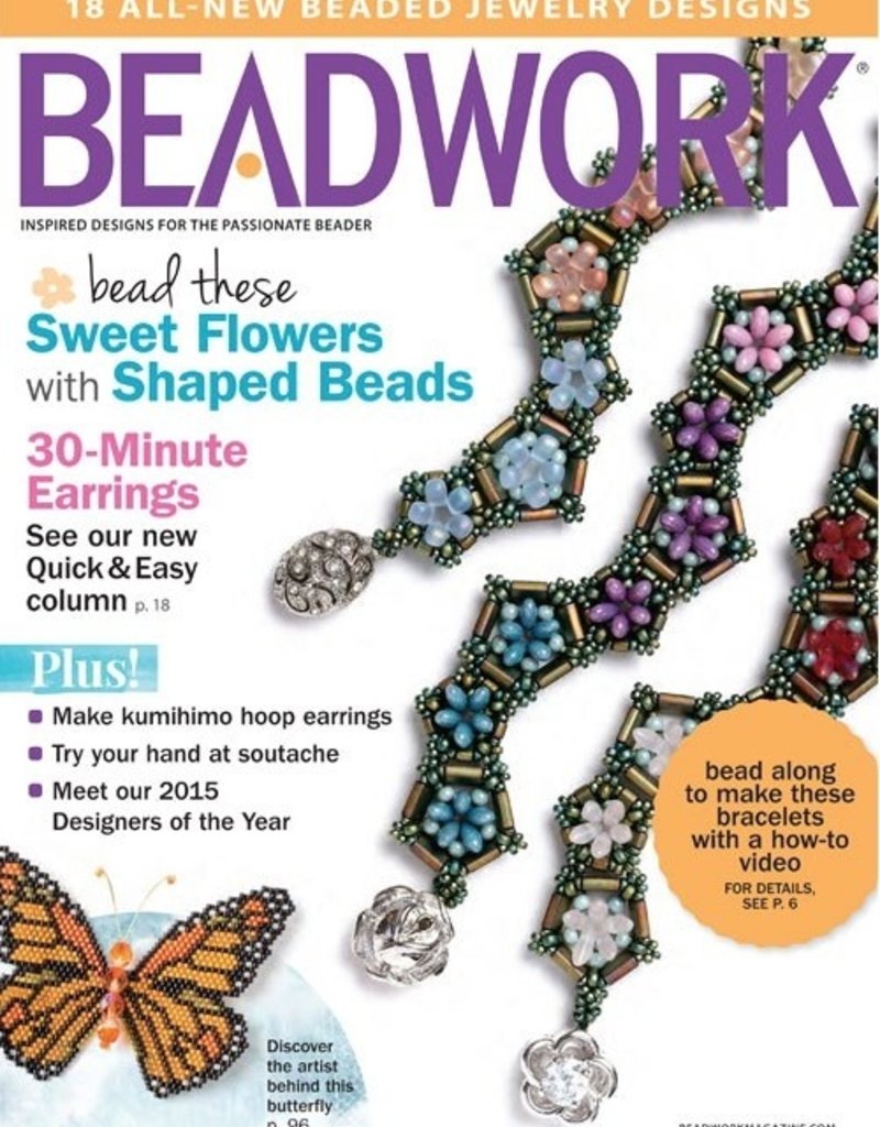 Magazines & Books Beadwork - 2015 02 Feb. / Mar.