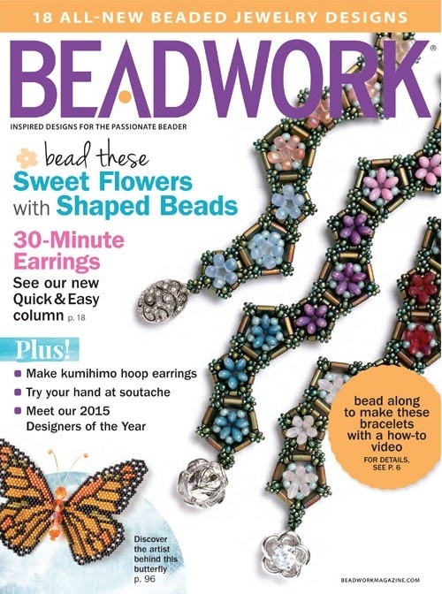 Magazines & Books Beadwork - 2015 02 Feb. / Mar.