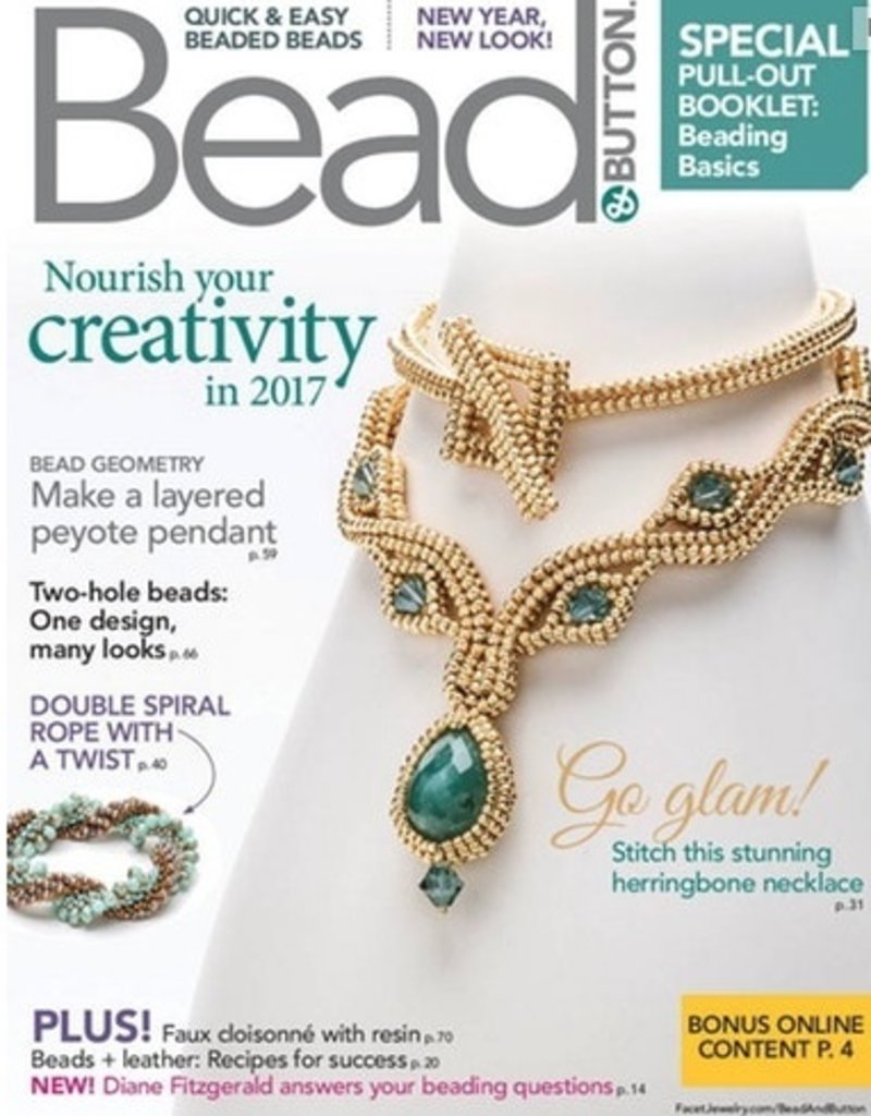Magazines & Books Bead & Button-2017 02 February
