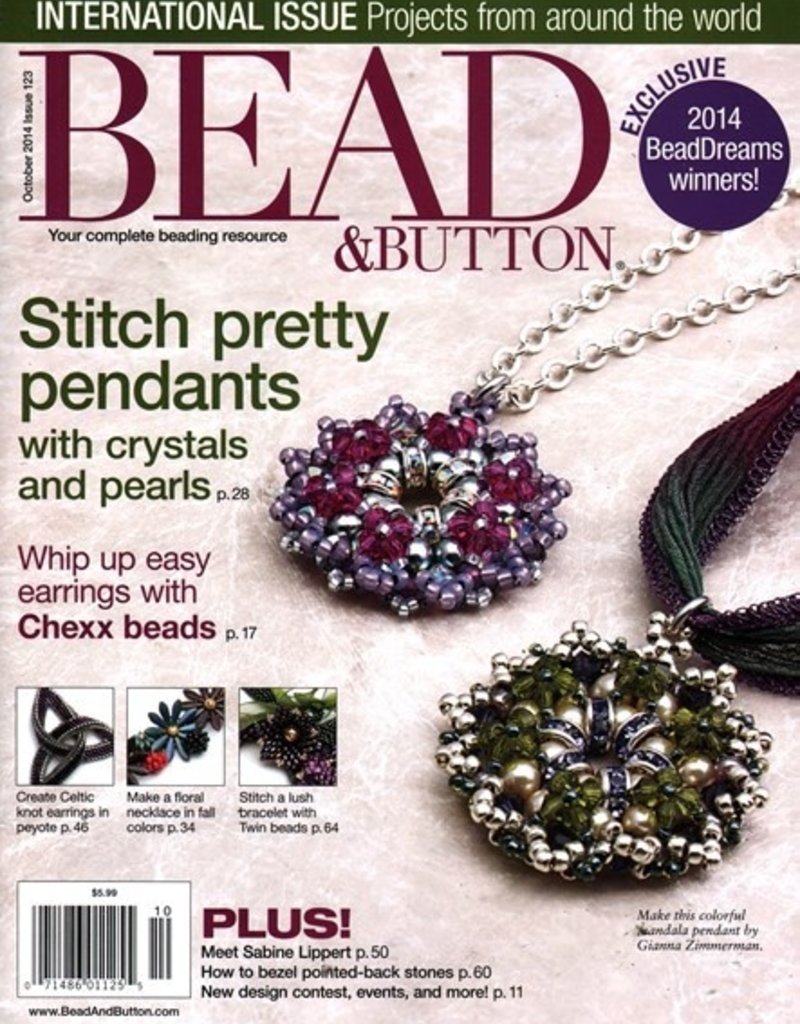 Magazines & Books Bead & Button-2014 10 October